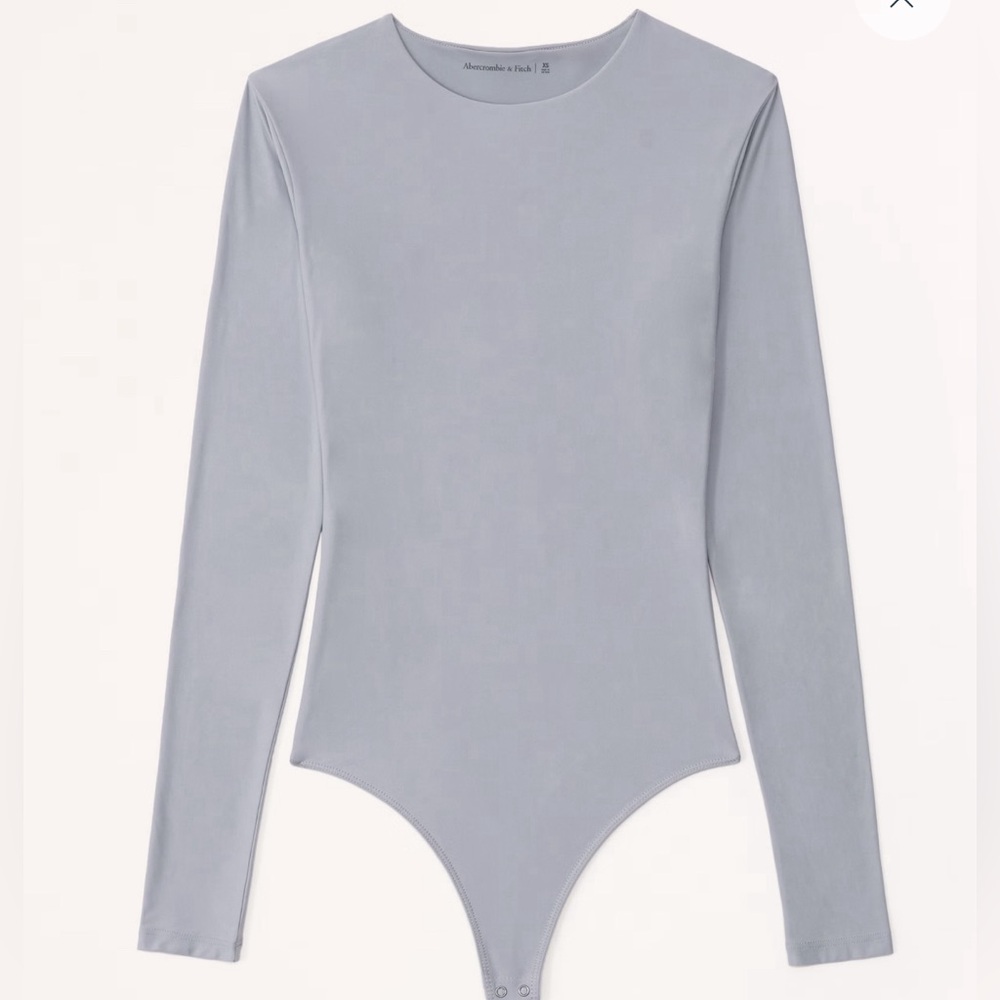Abercrombie Grey Bodysuit Size XL